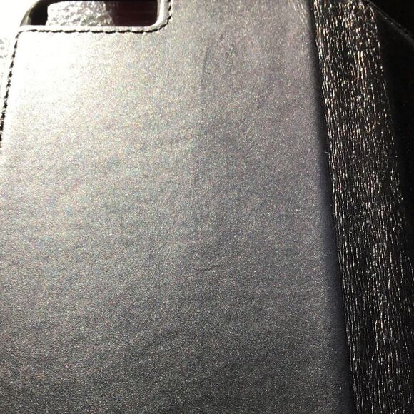 Case Mate iPhone 6 Black Leather Wallet Folio (J) - Picture 5 of 8